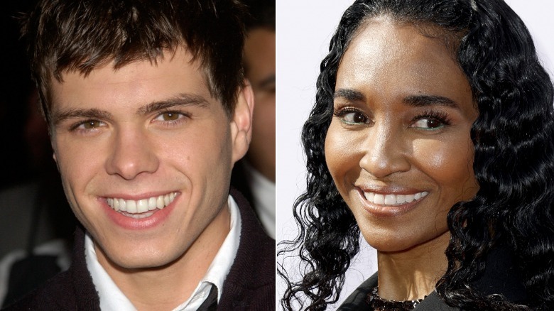 Matthew Lawrence smiles in 2002, Chilli poses in a halter blouse