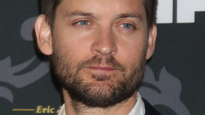 Tobey Maguire with beard