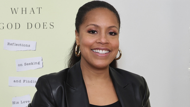 Sheinelle Jones smiling