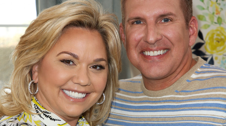 Todd and Julie Chrisley smiling