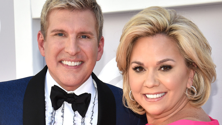 Todd and Julie Chrisley smiling