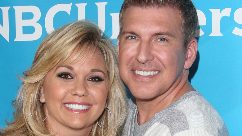 Todd and Julie Chrisley posing for a picture