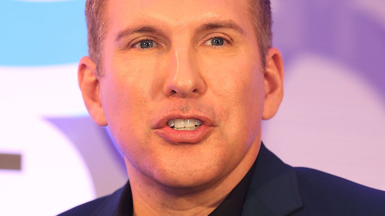Todd Chrisley speaking at an event