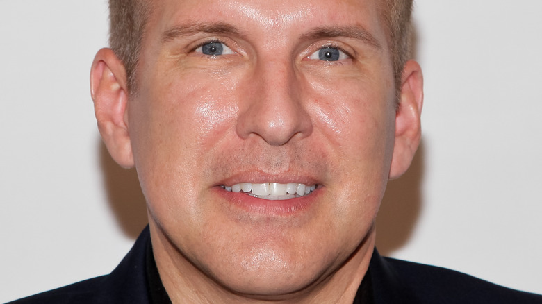 Todd Chrisley, smiling