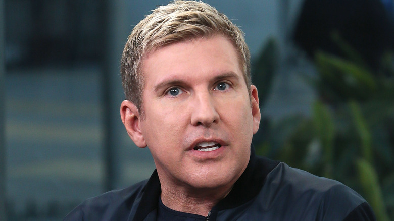Todd Chrisley with mouth open