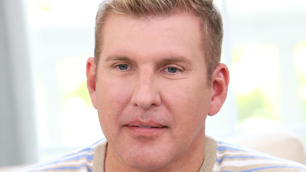 Todd Chrisley giving an interview 