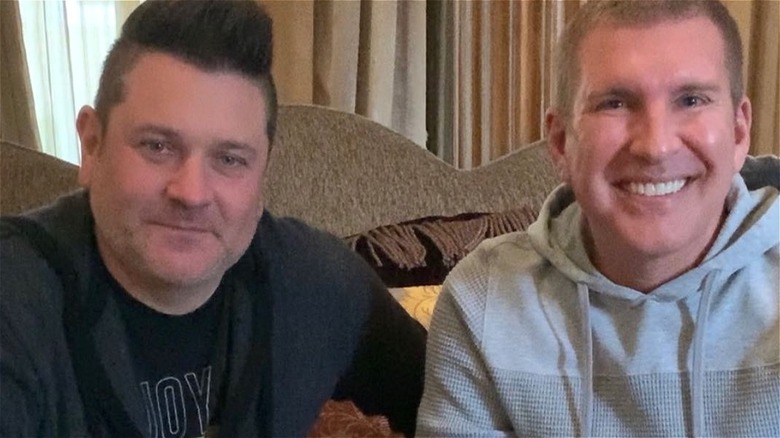 Jay DeMarcus and Todd Chrisley posing