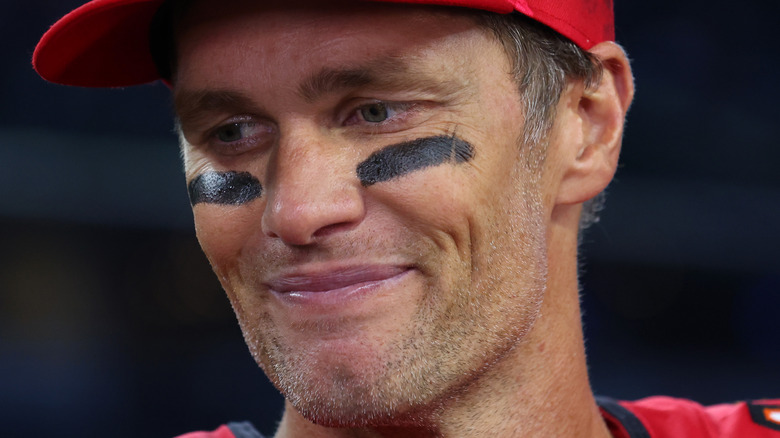 Tom Brady grinning