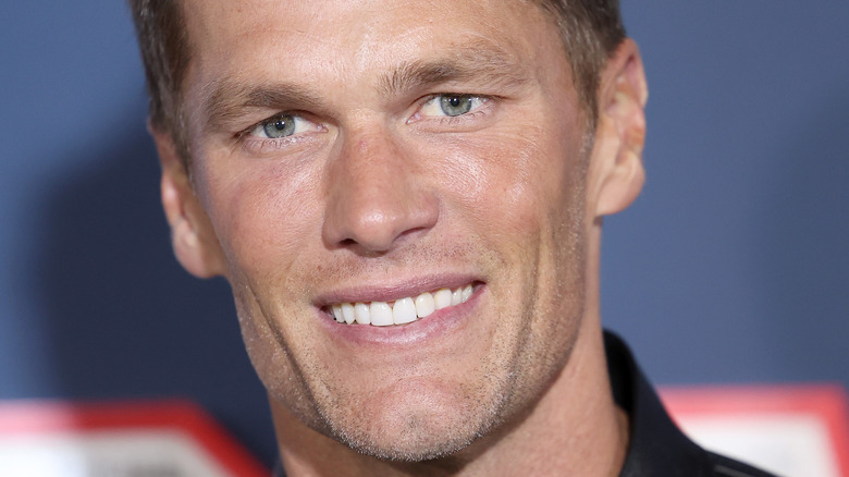 Tom Brady smiling