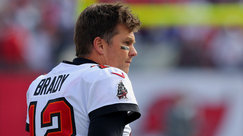 Tom Brady in NFC Divisional Playoff game