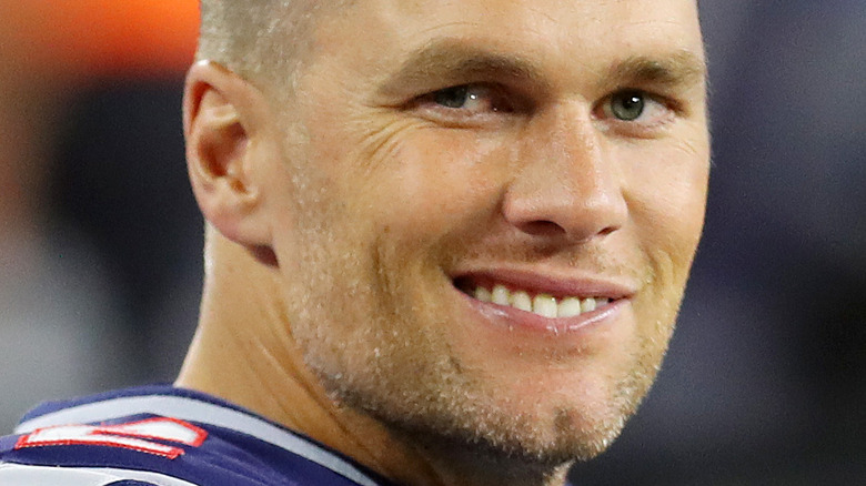 Tom Brady smiling