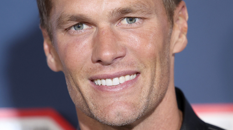 Tom Brady smiling