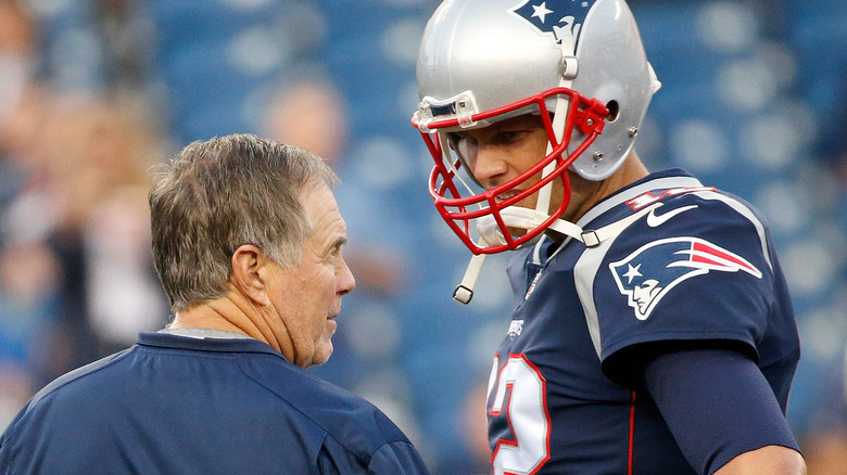 Bill Belichicka and Tom Brady Patriots