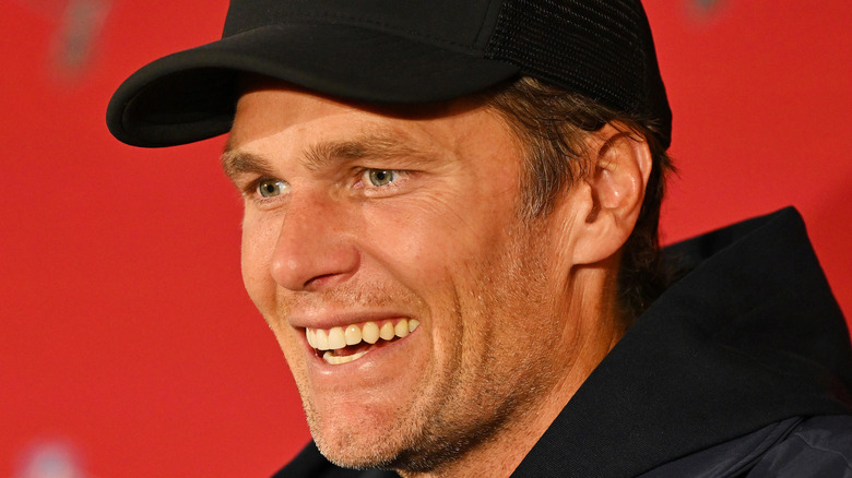 Tom Brady smirk