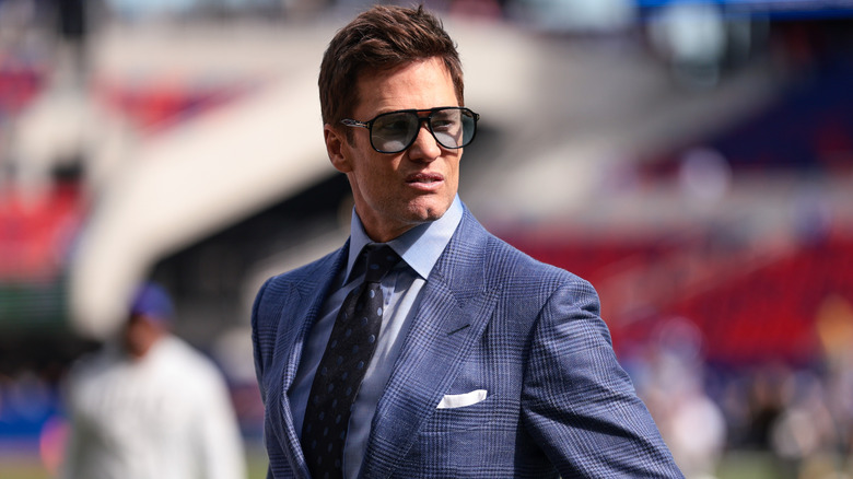 Tom Brady pictured in sunglasses in 2026