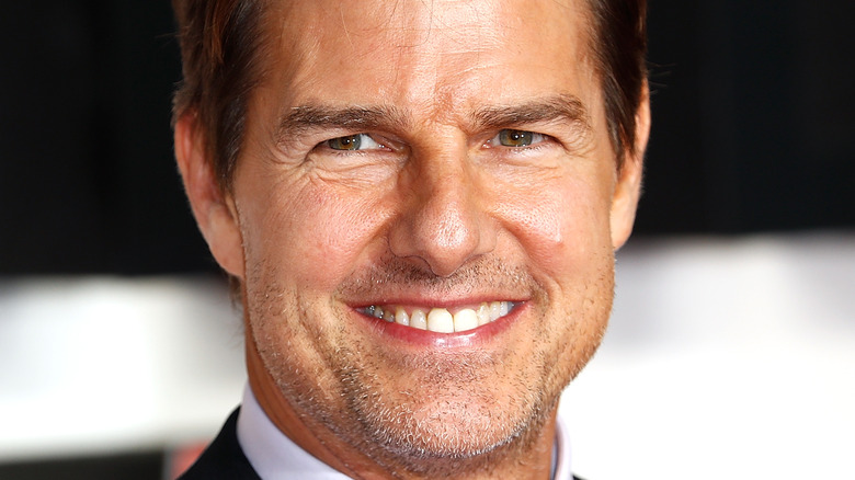 Tom Cruise smiling