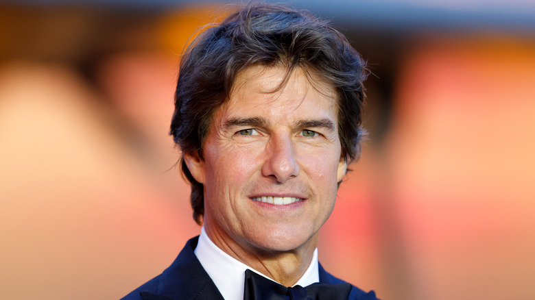 Tom Cruise smiling