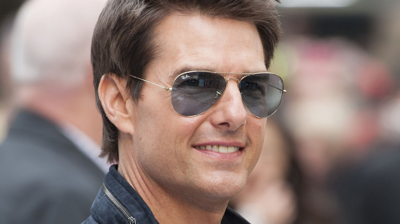 Tom Cruise smiling
