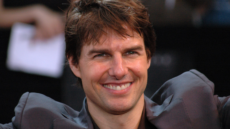 Tom Cruise smiling