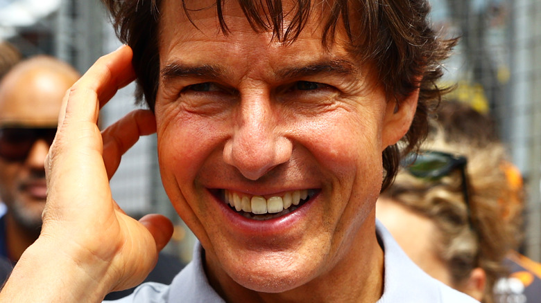 Tom Cruise smiling