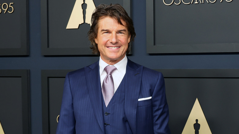 Tom Cruise smiling