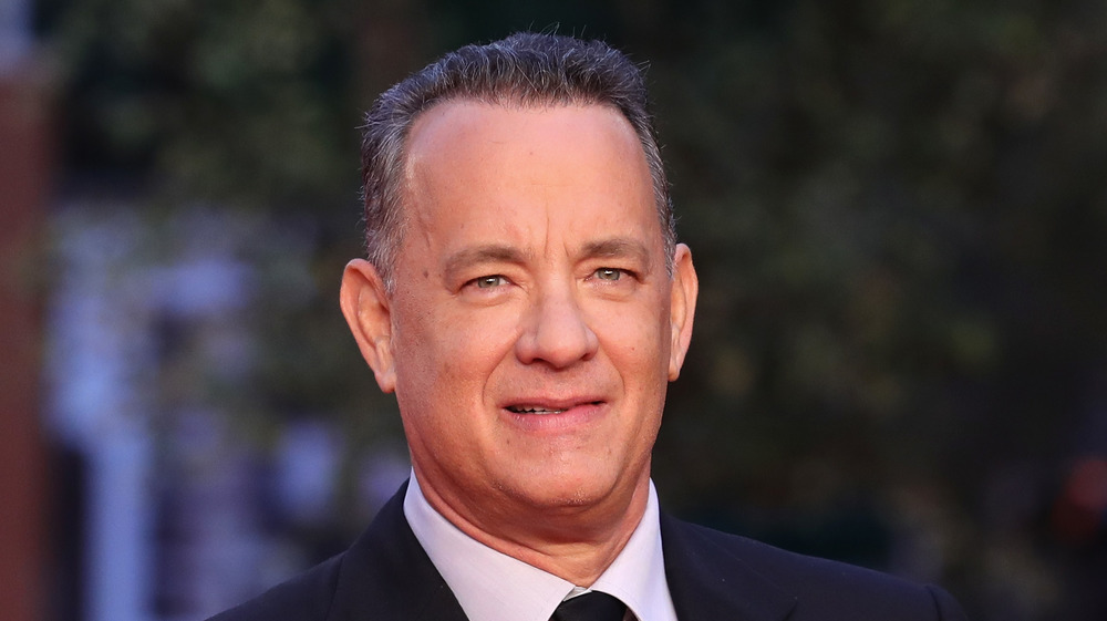 Tom Hanks smiling