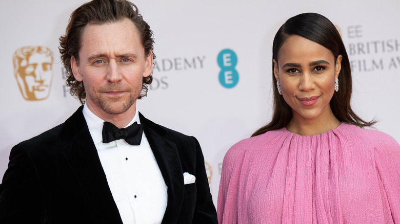 Tom Hiddleston and Zawe Ashton on the red carpet