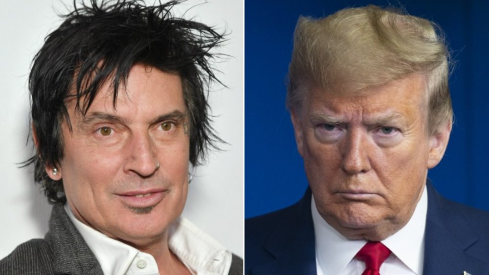 Tommy Lee; President Donald Trump