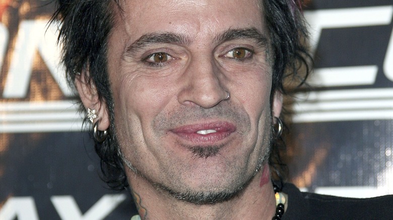 Tommy Lee smiling