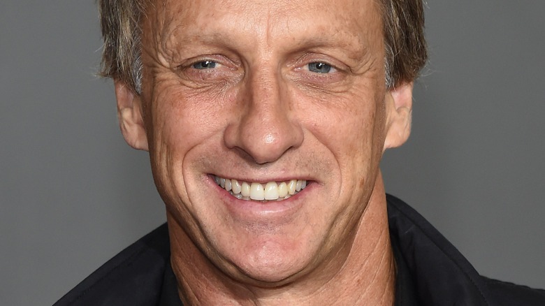 Tony Hawk smiling