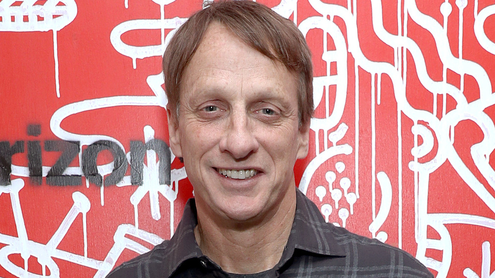 Tony Hawk smiling