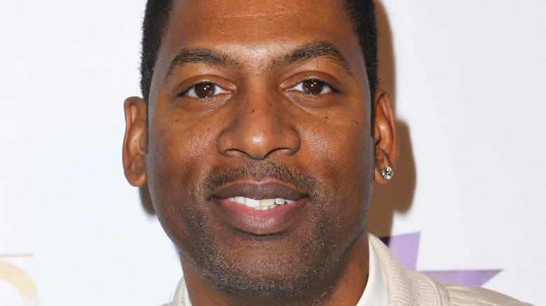 Tony Rock smiling