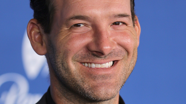 Tony Romo smiling 