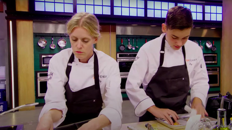 top chef family style screenshot prepping