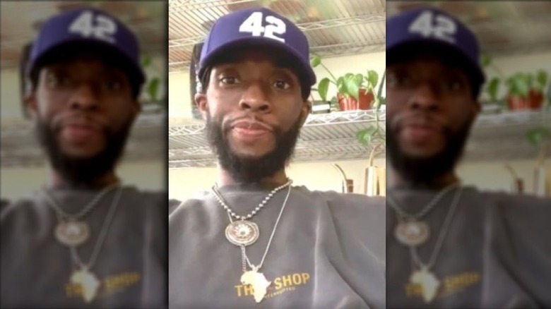 Chadwick Boseman last social media