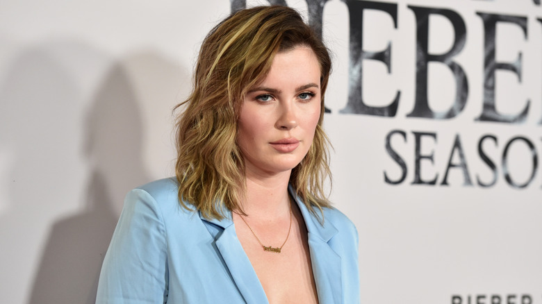Ireland Baldwin posing