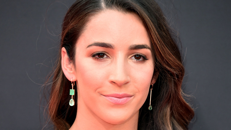 Aly Raisman small smile