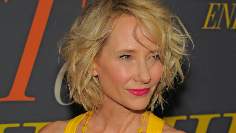 Anne Heche posing 