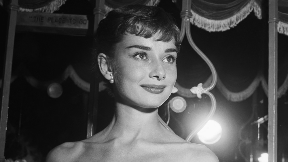 Audrey Hepburn smiling 