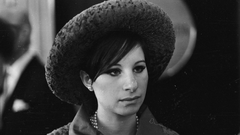 Barbra Streisand wearing hat