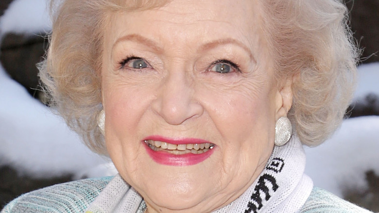 Betty White smiling 