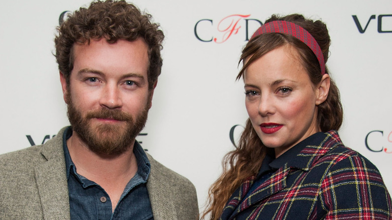 Danny Masterson, Bijou Phillips posing