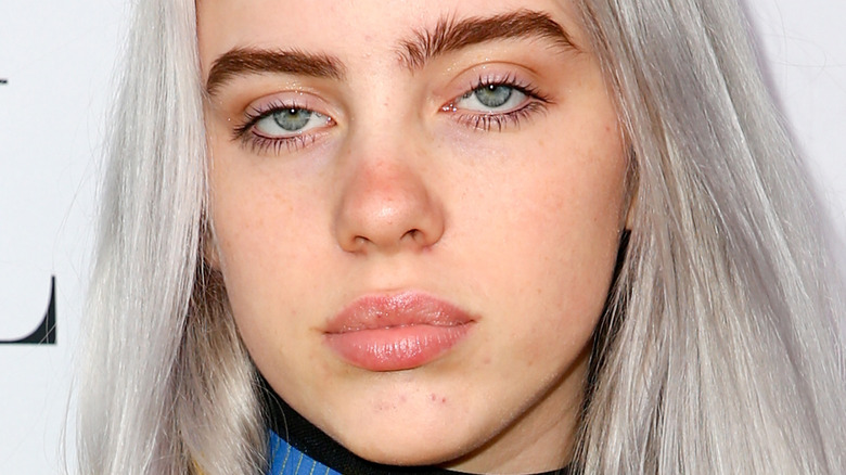 Billie Eilish silver hair