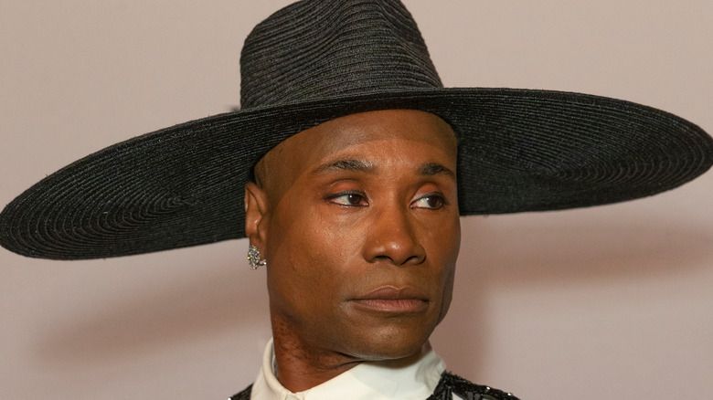 Billy Porter in a hat