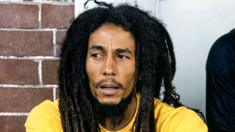 Bob Marley at home in Kingston