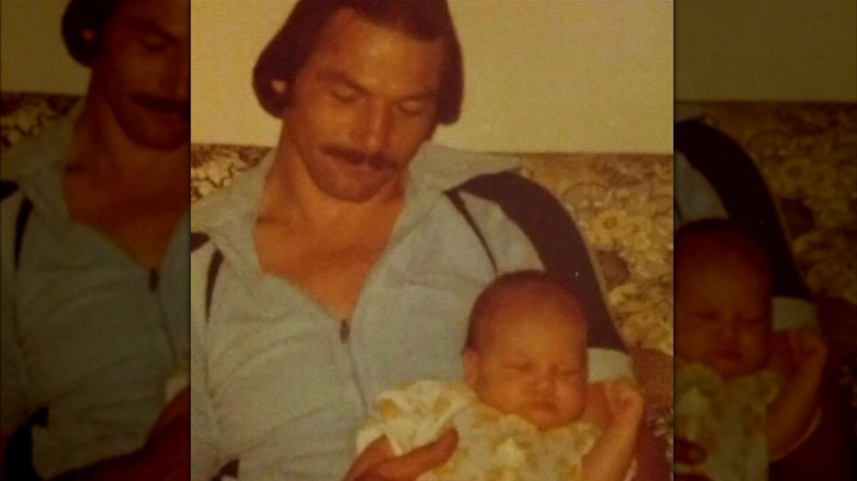 Brandi Passante and her father pictured