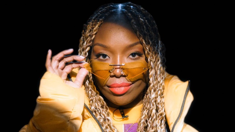 Brandy in sunglasses