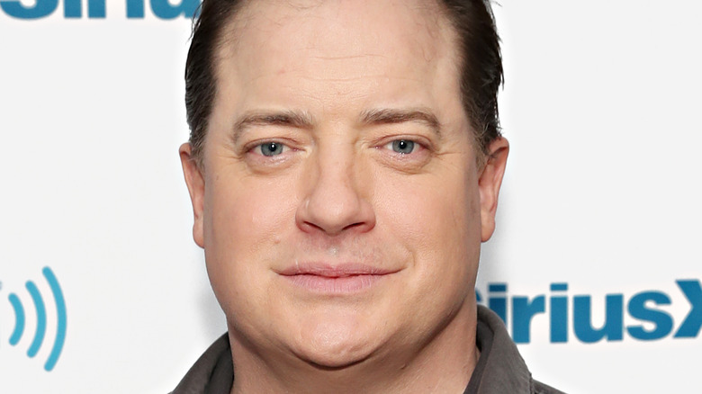 Brendan fraser smiling