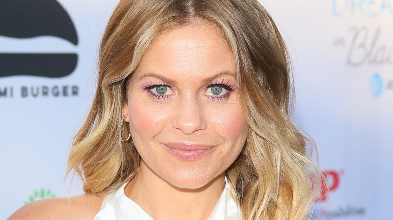 Candace Cameron Bure half smiling
