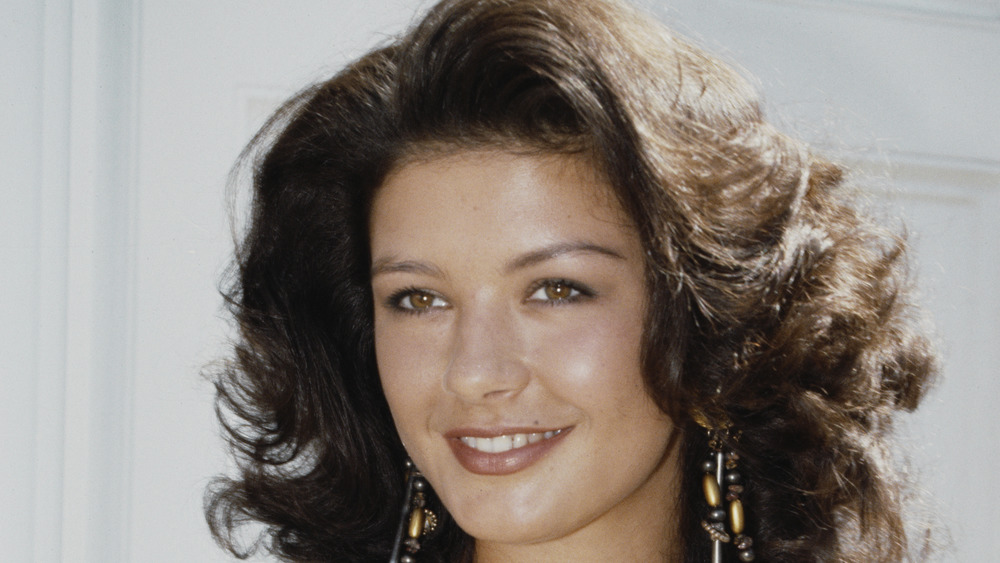 Catherine Zeta-Jones smiling